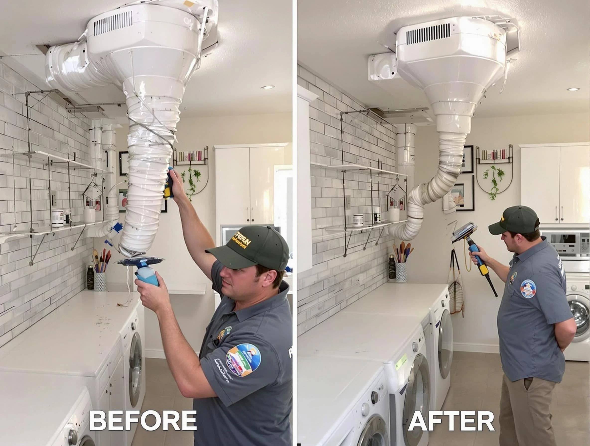 Professional dryer exhaust vent cleaning by Cottondale Dryer Vent Cleaning in Cottondale