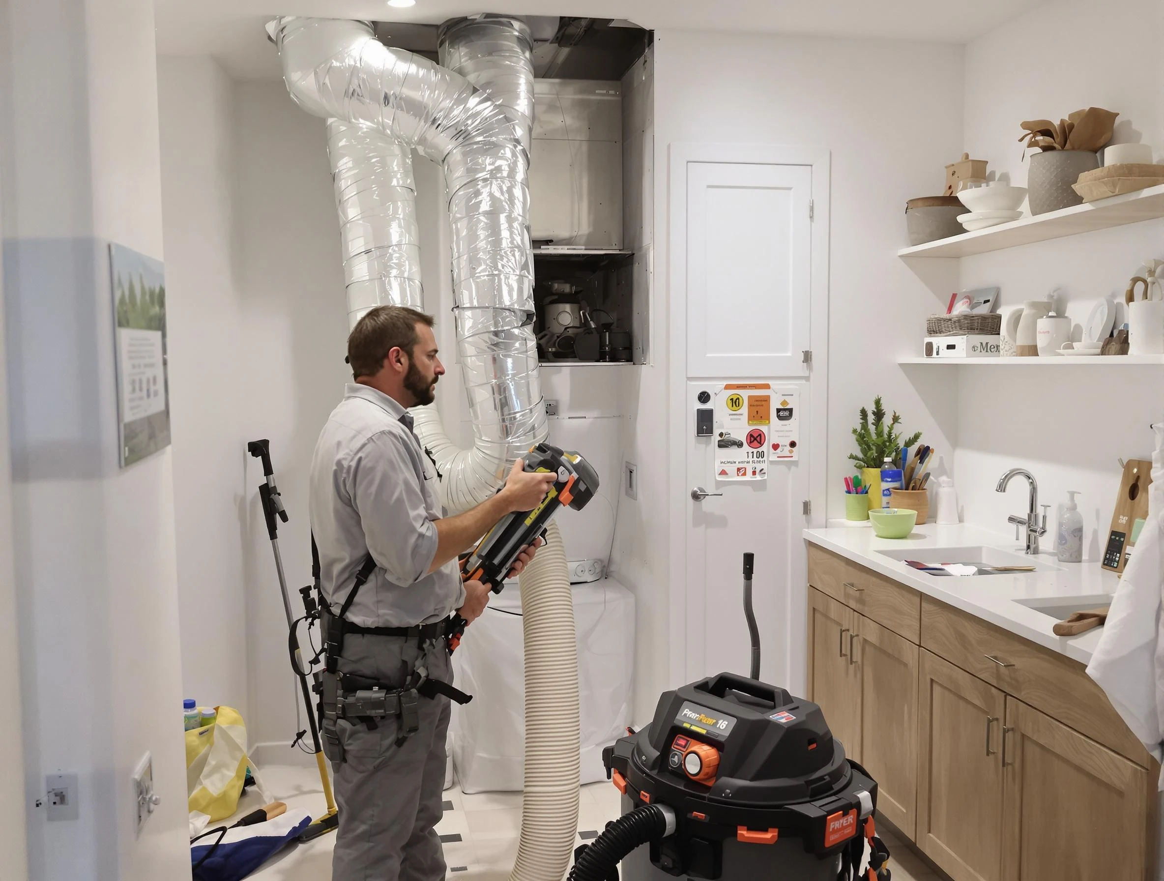 Clogged Dryer Vent Cleaning in Cottondale