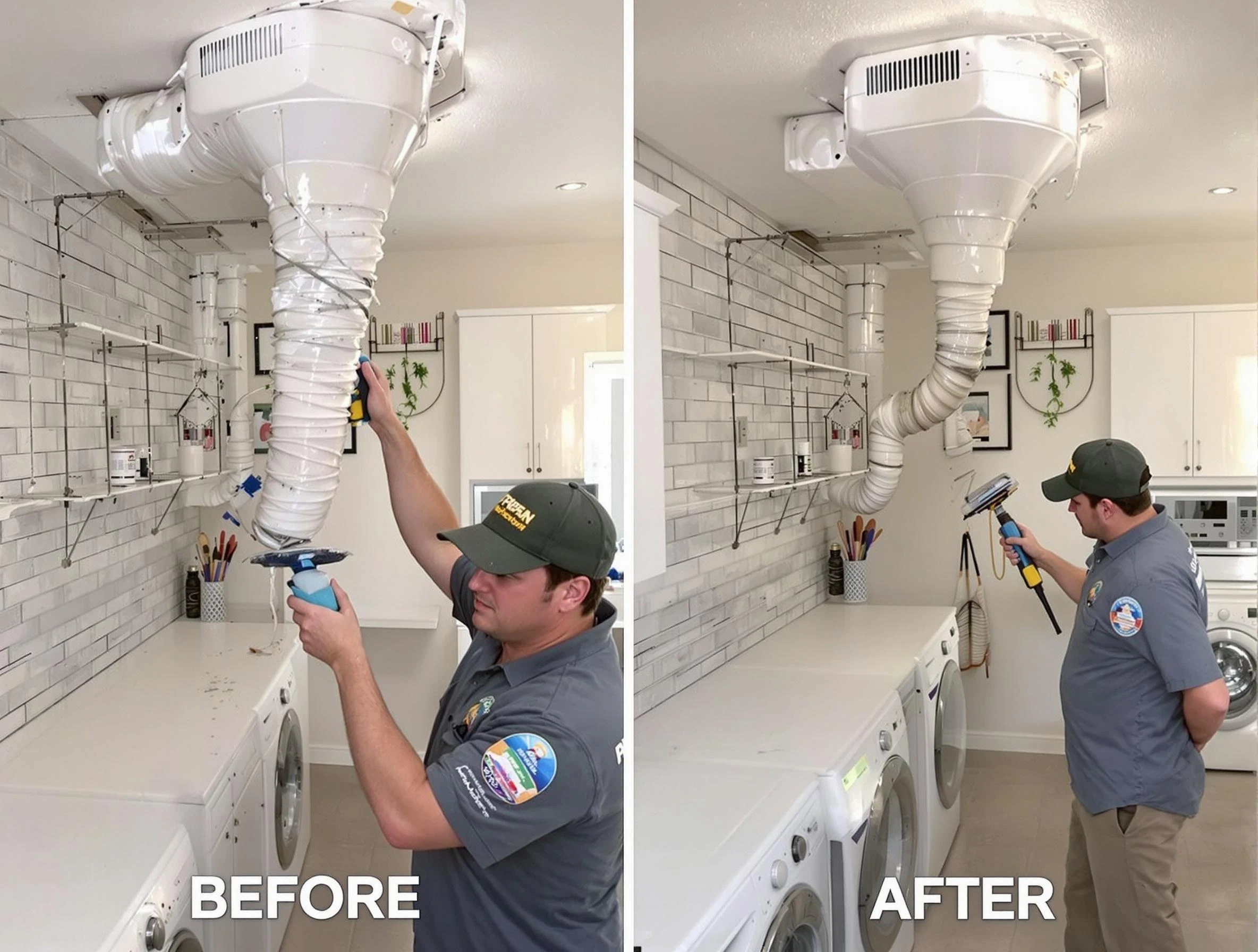 Professional dryer exhaust vent cleaning by Cottondale Dryer Vent Cleaning in Cottondale